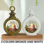 Although You Cannot See Me I'm Always With You - Personalized Photo Lantern Night Light