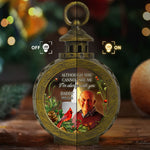 Although You Cannot See Me I'm Always With You - Personalized Photo Lantern Night Light