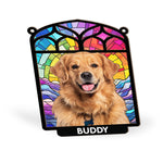 Always Be In Our Hearts - Personalized Window Hanging Suncatcher Ornament