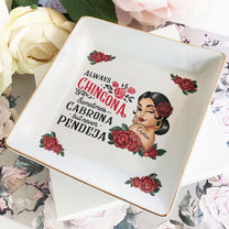 Always Chingona - Personalized Jewelry Dish