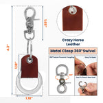 Always Come Home - Personalized Coordinates Keychain