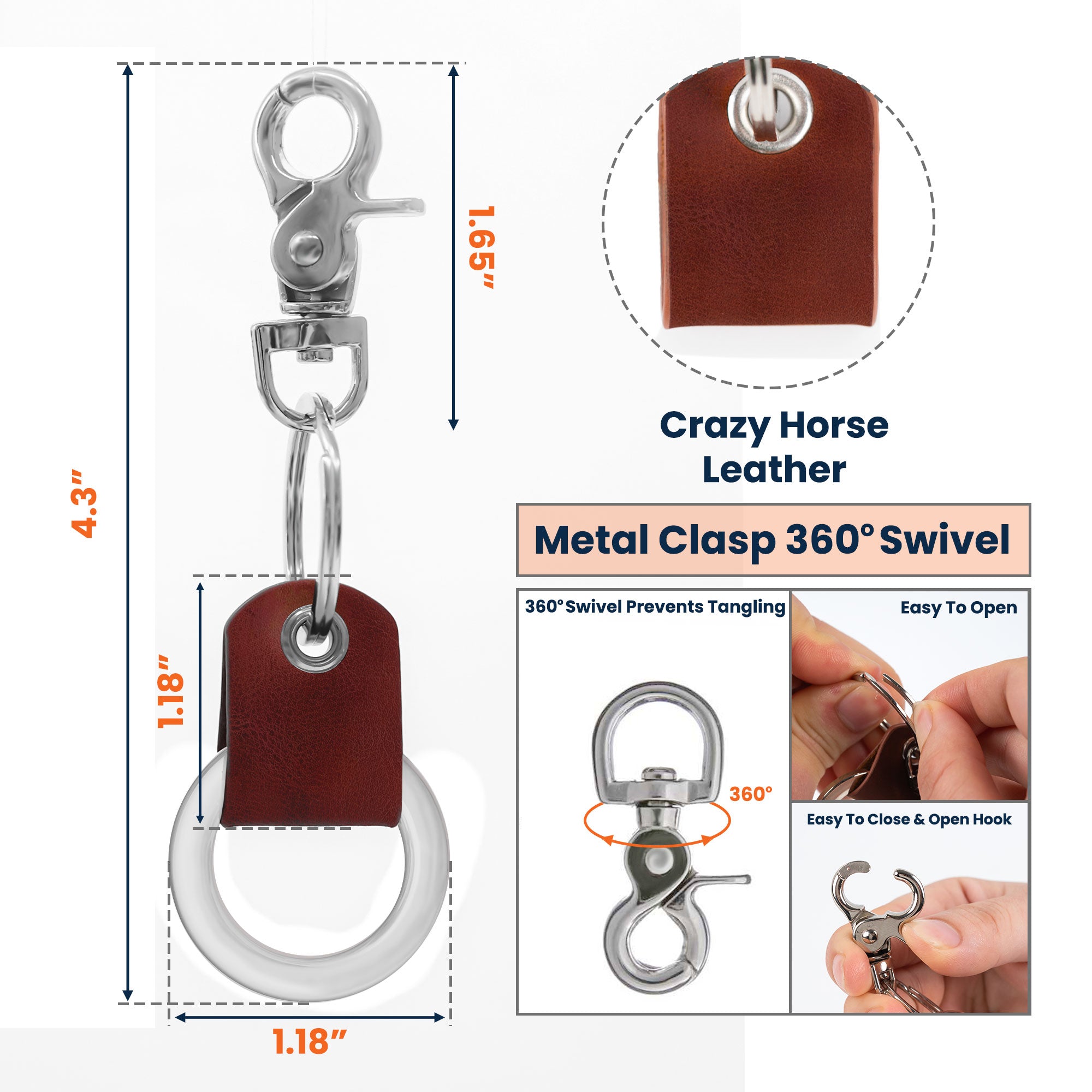 Always Come Home - Personalized Coordinates Keychain