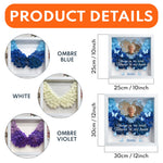 Always On My Mind Forever In My Heart - Personalized Photo Flower Shadow Box