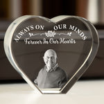 Always On Our Minds - Custom 2D Crystal Photo