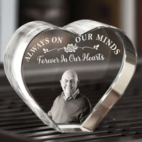 Always On Our Minds - Custom 3D Crystal Photo