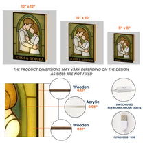 Always Together - Personalized LED Night Lamp