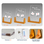 Always Under The Same Sky - Long Distance Relationship Gifts For Couple, Friends, Family - Personalized Night Light