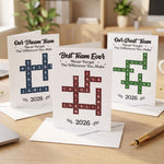 Best Team Ever Scrabble - Personalized Cards