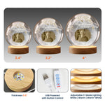 Always & Forever In Our Hearts Memorial Gift - Personalized Night Light