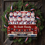 America 250th Anniversary Christmas Gifts For Mom, Dad - Personalized Wood Sign