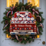 America 250th Anniversary Christmas Gifts For Mom, Dad - Personalized Wood Sign