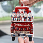 America 250Th Anniversary Christmas - Personalized Rear View Mirror Accessory