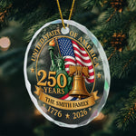 America-250Th-Anniversary-Christmas-Gift-For-Family-Mom-Dad-Personalized-Ornament-7