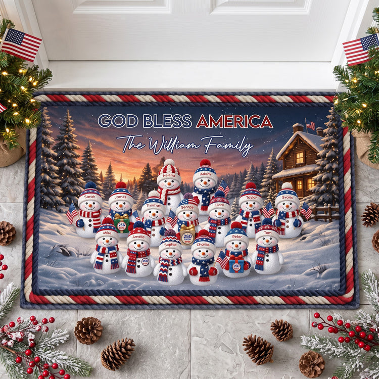 America-250Th-Anniversary-Christmas-Gifts-For-Mom,-Dad,-Family-Personalized-Doormat2