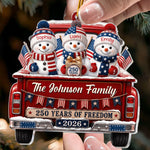 America-250Th-Anniversary-Christmas-Gifts-For-Mom,-Dad,-Family-Personalized-Ornament2