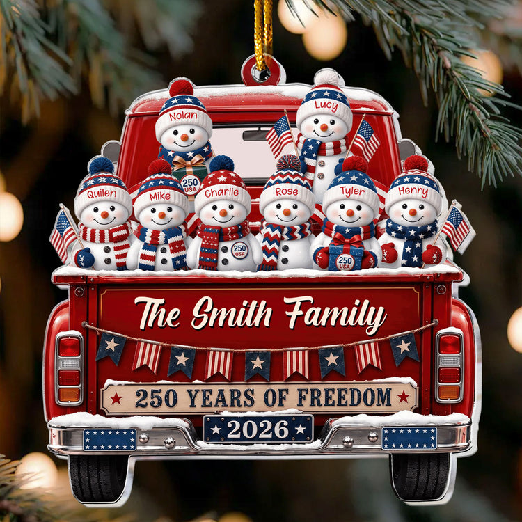 America-250Th-Anniversary-Christmas-Gifts-For-Mom,-Dad,-Family-Personalized-Ornament3