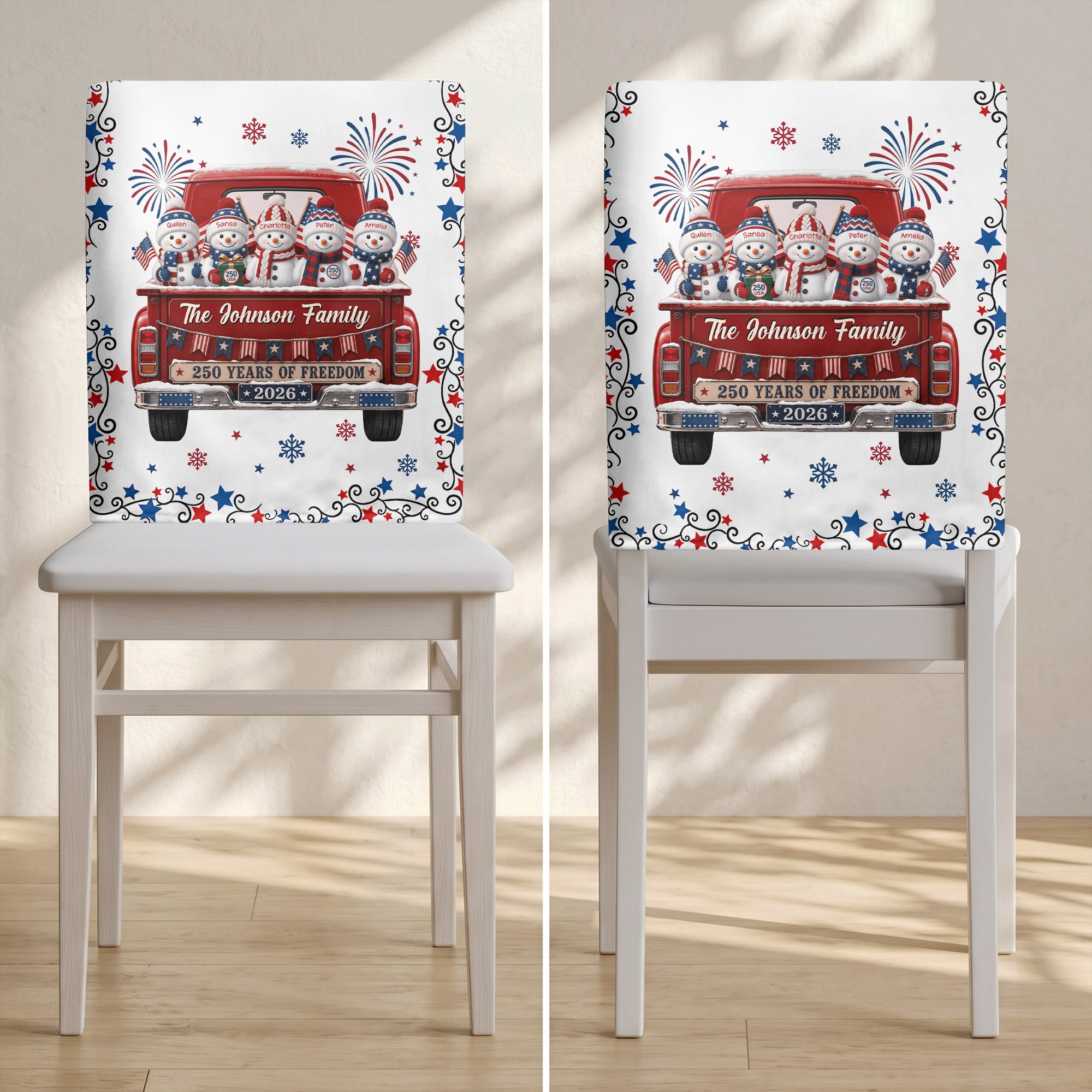 America-250Th-Anniversary-Christmas-Gifts-For-Mom,-Family-Personalized-Chair-Back-Cover-3