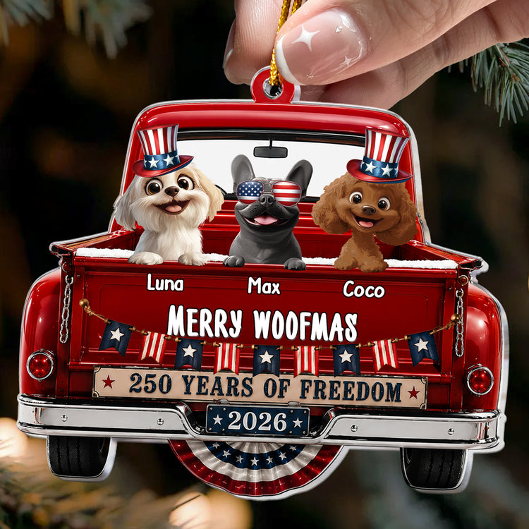 America-250Th-Anniversary-Christmas-Gifts-For-Pet-Dog-Cat-Lover-Personalized-Ornament-3