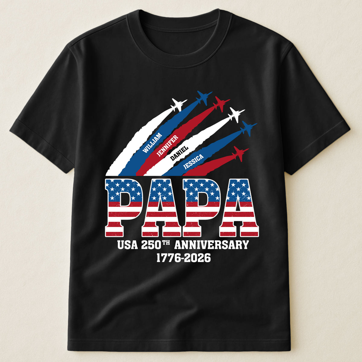 America-250Th-Anniversary-Gifts-For-Dad,-Grandpa-Personalized-Shirt-2