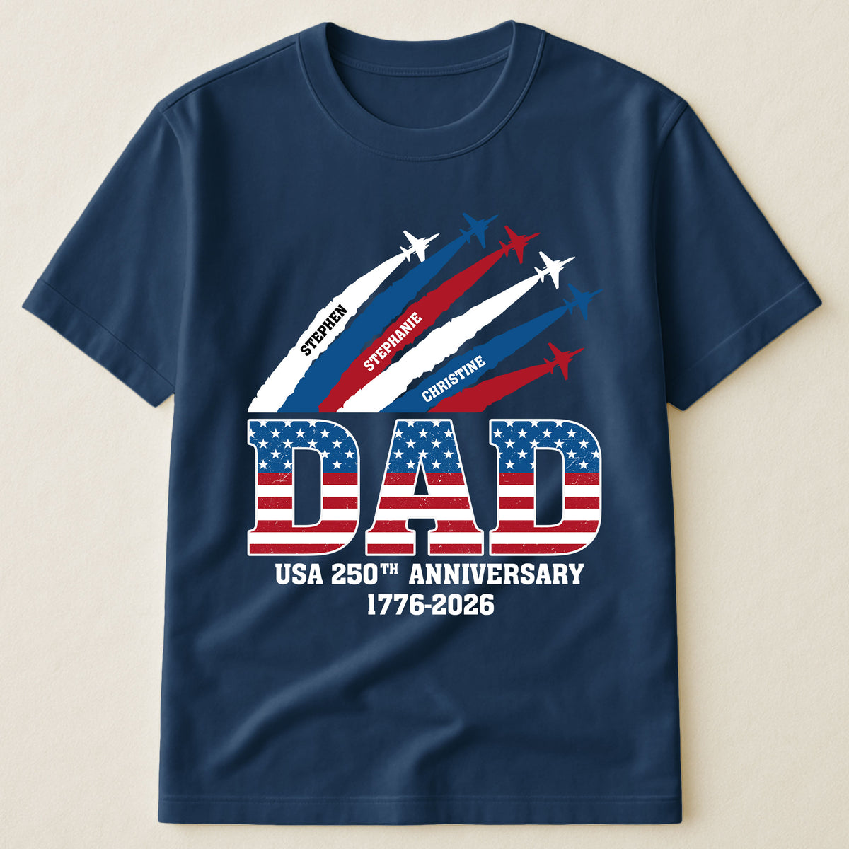 America-250Th-Anniversary-Gifts-For-Dad,-Grandpa-Personalized-Shirt-4