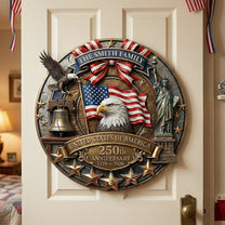 America_250Th_Anniversary_Patriotic_2026_Personalized_Metal_Sign_1
