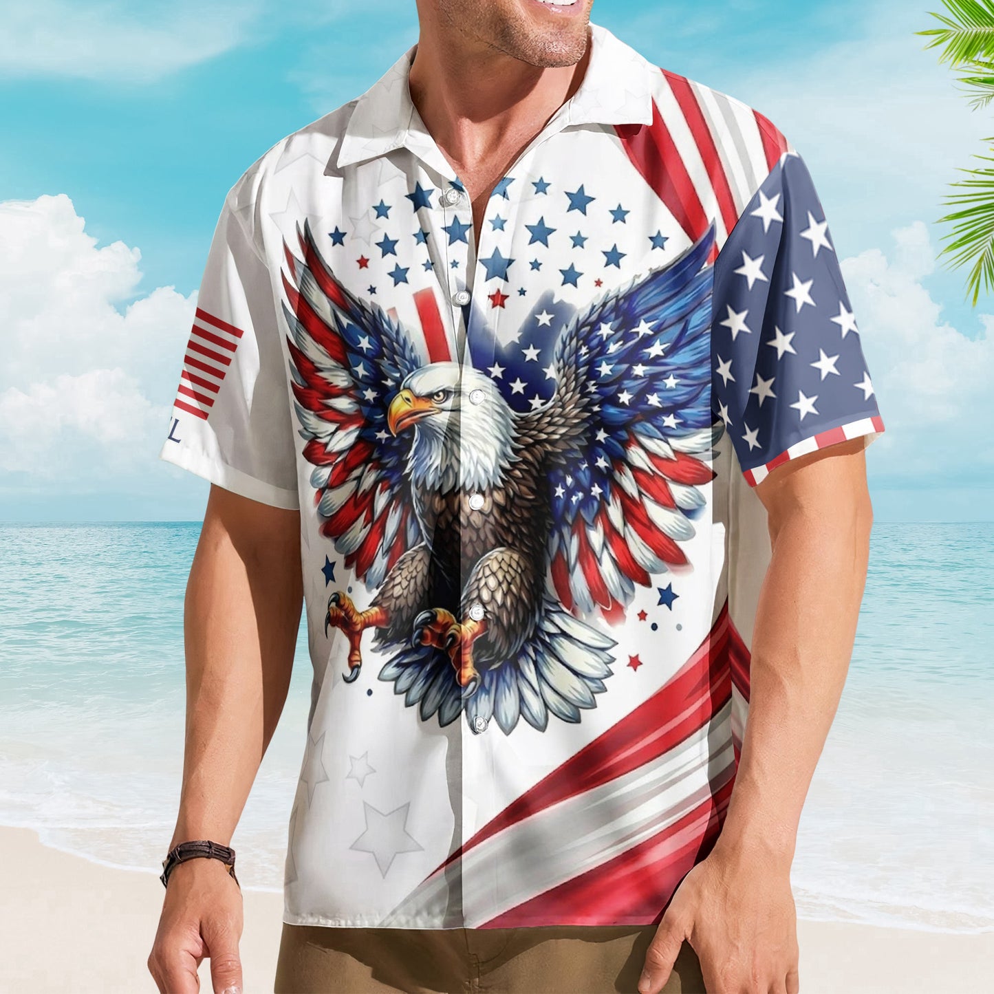 America_250Th_Anniversary_Usa_Pride_Patriotic_Eagle_Personalized_Hawaiian_Shirt_2