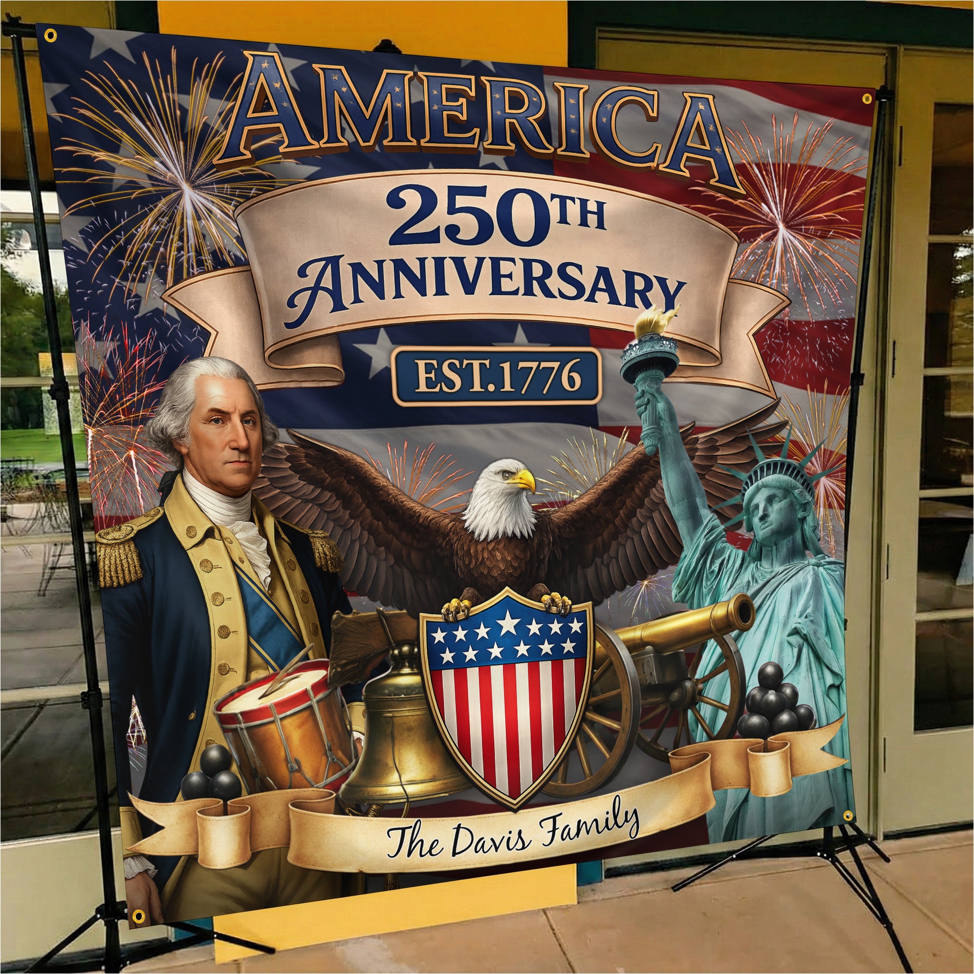 America-250Th-Birthday-Patriotic-2026-Decors-Personalized-Backdrop-4
