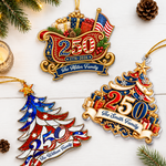 America-250Th-Gift-For-Mom,-Dad,-Family-Personalized-Ornament-1