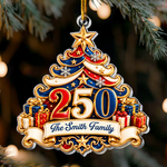 America-250Th-Gift-For-Mom,-Dad,-Family-Personalized-Ornament-3