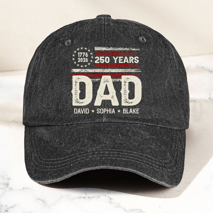 America-250-Anniversary-Grandpa-Dad-Personalized-Cap-1