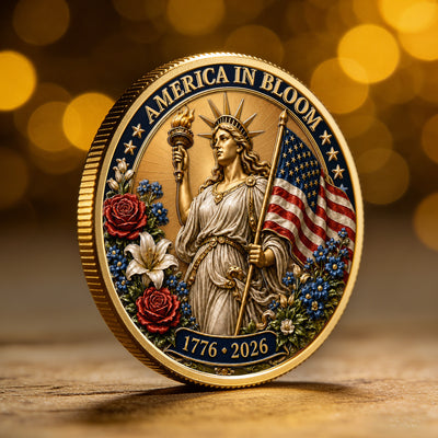 America In Bloom - Coin