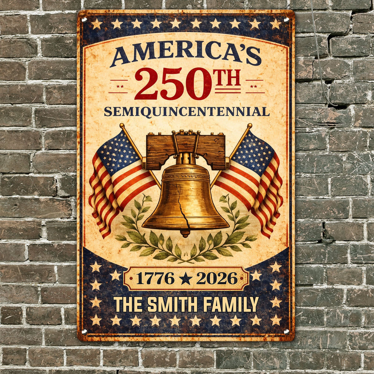 America_S_250Th_Semiquincentennial_Personalized_Metal_Sign_2