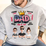 American Dad Man Of God - Personalized Shirt