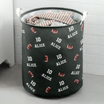 American Football Custom Name, Number - Personalized Laundry Storage Basket
