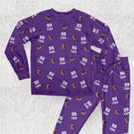 American Football Custom Name, Number - Personalized Pajama Set