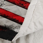 American Freedom Flag Patriotic Design - Custom Quilt Set