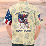 American Pride Patriotic 250Th Anniversary Eagle - Personalized Hawaiian Shirt