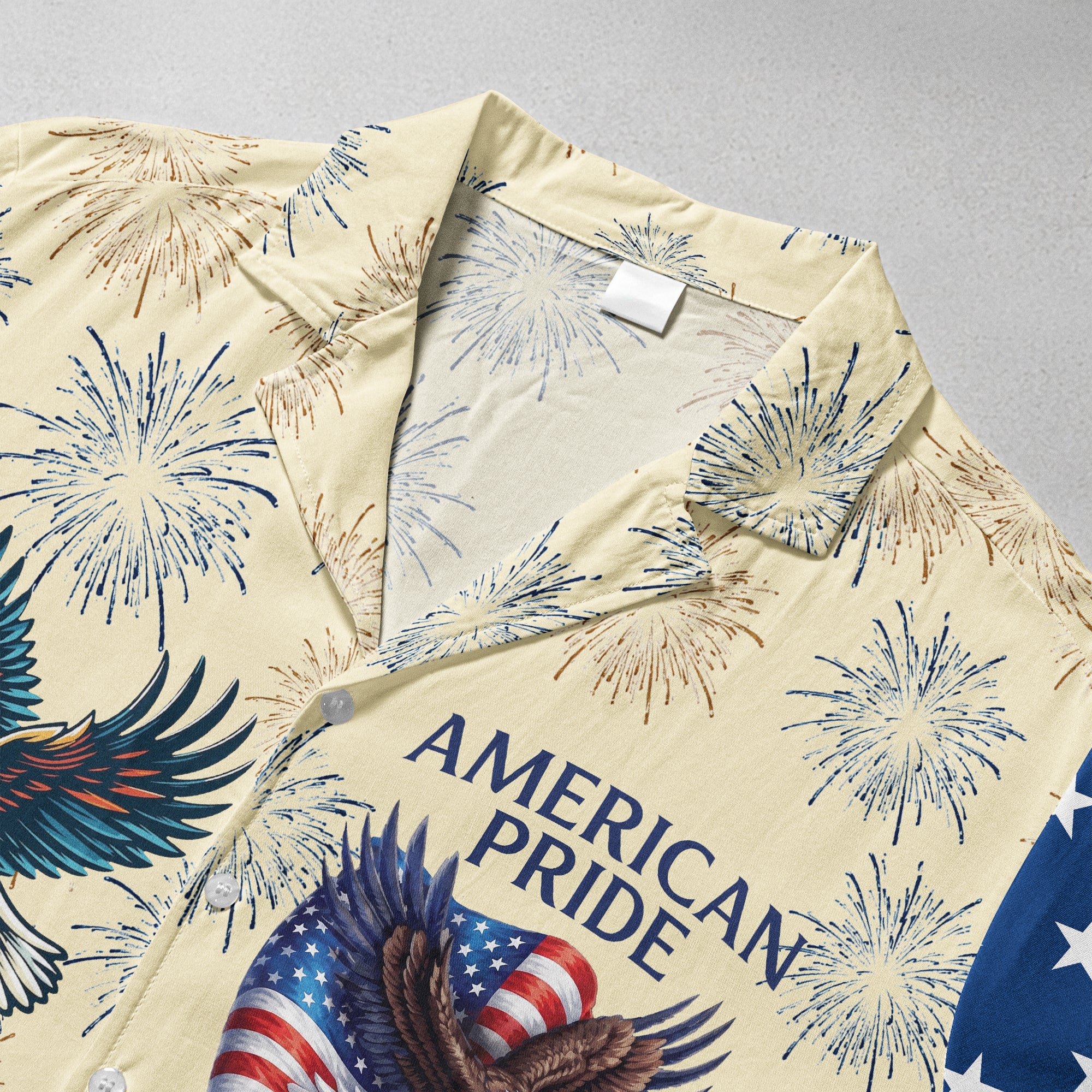 American Pride Patriotic 250Th Anniversary Eagle - Personalized Hawaiian Shirt