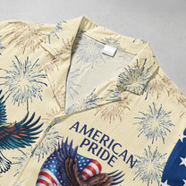 American Pride Patriotic 250Th Anniversary Eagle - Personalized Hawaiian Shirt