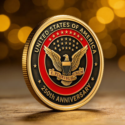 American Symbol 250 Years Of Freedom Great Seal - Coin