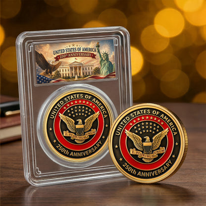American Symbol 250 Years Of Freedom Great Seal - Coin