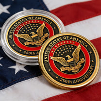 American Symbol 250 Years Of Freedom Great Seal - Coin