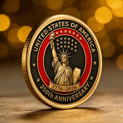 American Symbol 250 Years Of Freedom Statue Of Liberty - Coin