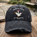 American-Goose-Gettin'-Loose-Funny-Personalized-Cap-1