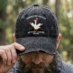 American-Goose-Gettin'-Loose-Funny-Personalized-Cap-2