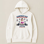 American_Grandma_Faux_Pattern_Personalized_Shirt_5