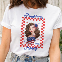 American-Honey-Red,-White-&-250-Patriotic-Personalized-Shirt-2