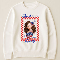American-Honey-Red,-White-&-250-Patriotic-Personalized-Shirt-3