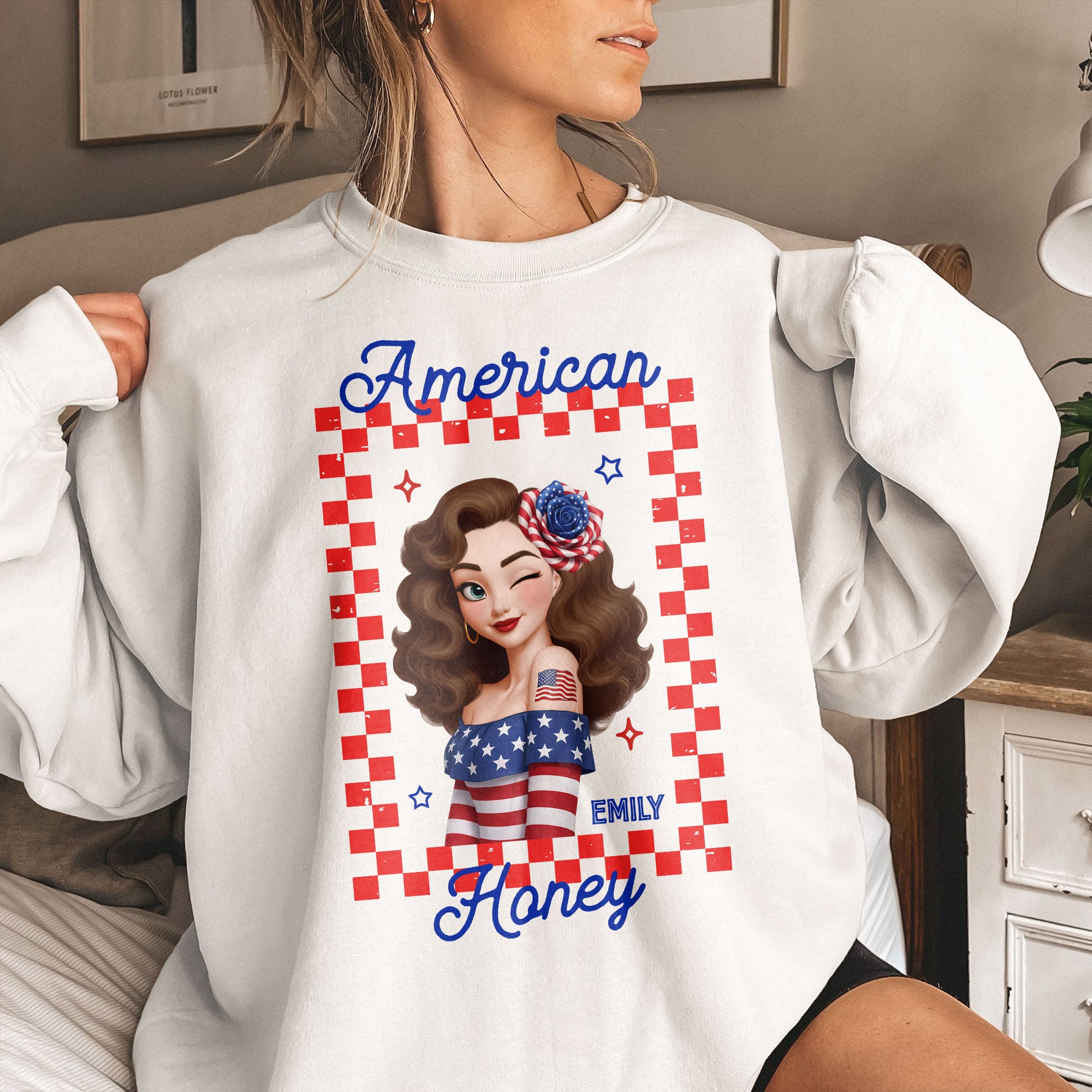 American-Honey-Red,-White-&-250-Patriotic-Personalized-Shirt-4