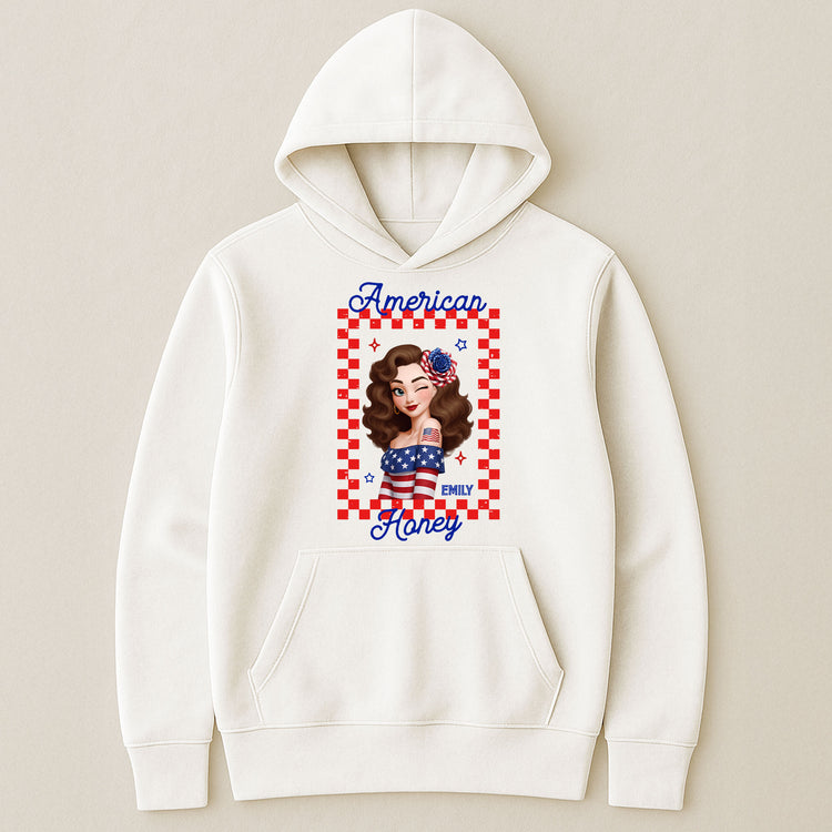American-Honey-Red,-White-&-250-Patriotic-Personalized-Shirt-5